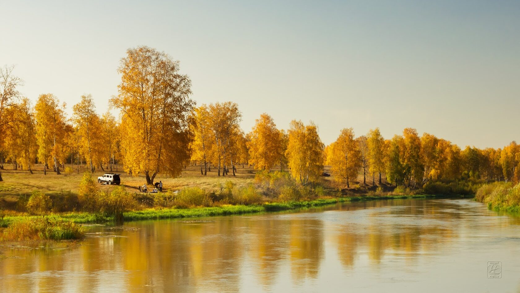 Вид на реку Миасс